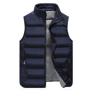 AliExpress Men's Vest Autumn and Winter Foreign Trade Men's Down Cotton Casual Vest Men's Slim Fit Couple's Vest Men's Outer