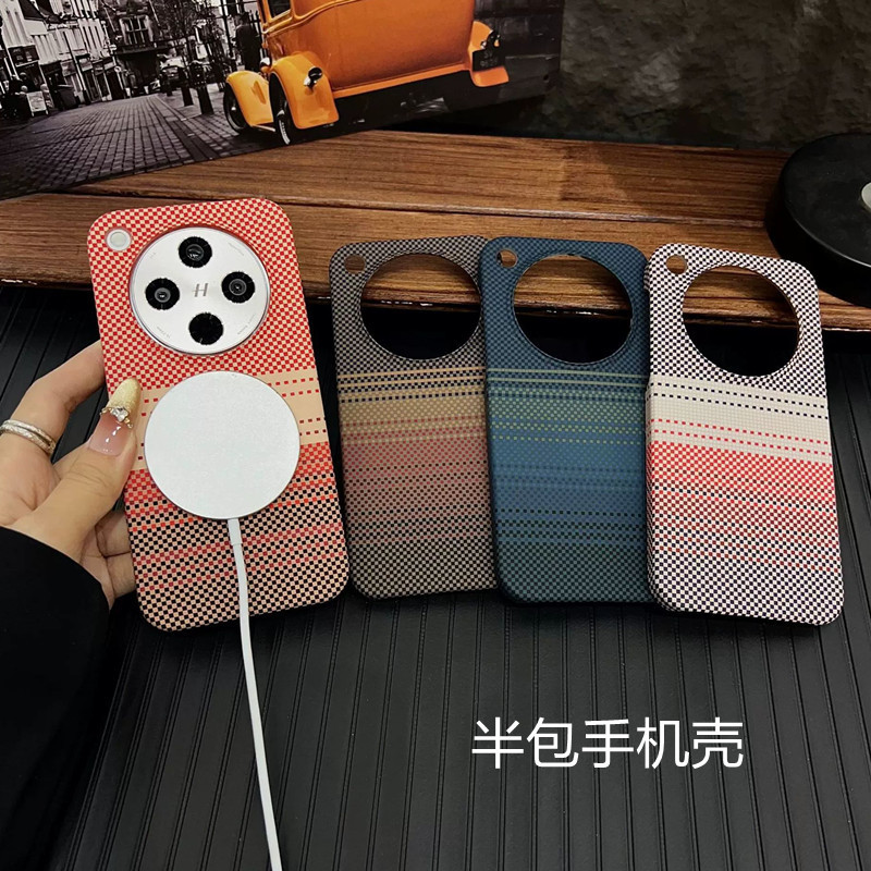 Suitable for Oppofindx8S Carbon Fiber Magnetic Phone Case Half Pack Findx8Pro Ultra-Thin Pc Anti-Fall Protective Cover Suitable for Oppofindx8S Carbon Fiber Magnetic Phone Case Half Pack Findx8Pro Ultra-Thin Pc Anti-Fall Protective Cover