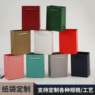 Factory Direct Sales Jewelry Bags Jewelry Handbags Wholesale Gift Packaging Bags Hot Stamping Logo Ready-Made Accessories