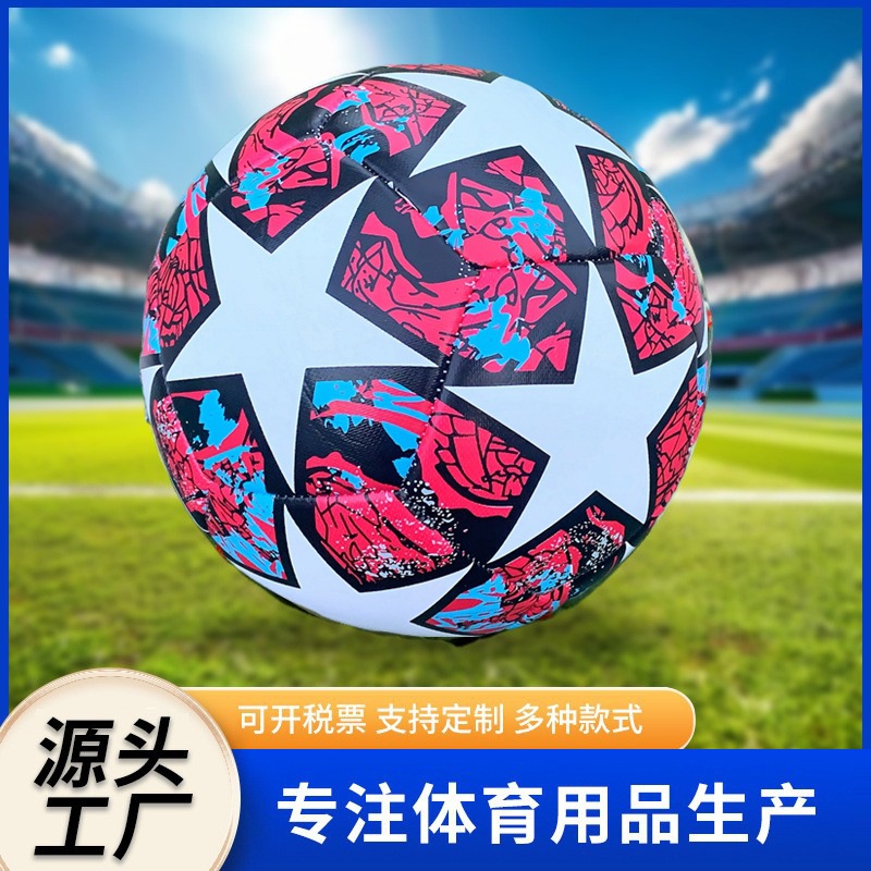 新款欧洲杯世界杯欧冠英超联赛比赛机缝足球工厂批发代发Football