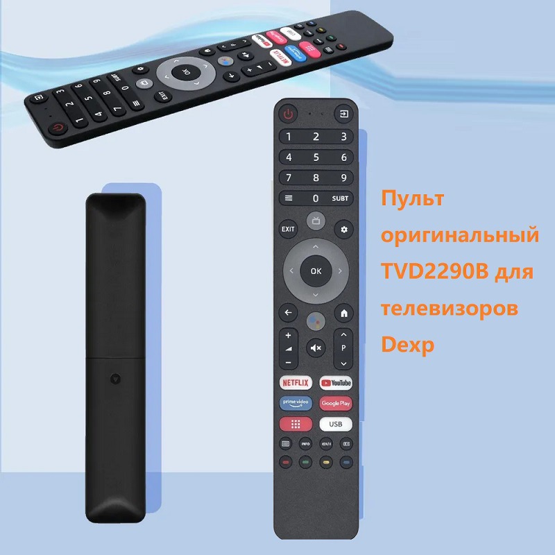 Original CHiQ Wansa DEXP TV Control remoto TVD2290