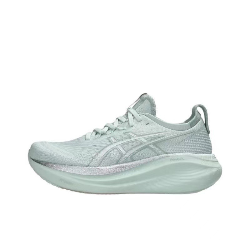 莆田の新しい GEL-NIMBUS27 ロートップ厚底男性と女性のランニングシューズ安定したクッション性通気性カジュアルスポーツシューズ|undefined