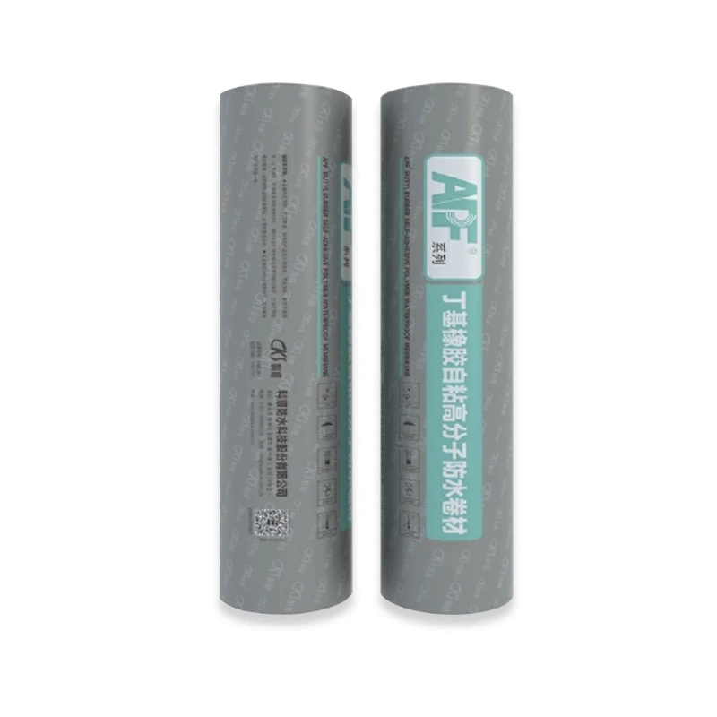 APF-D100 T-base self-adhesive leak-proof polymer waterproof coil TPO waterproof material pre-paving roof