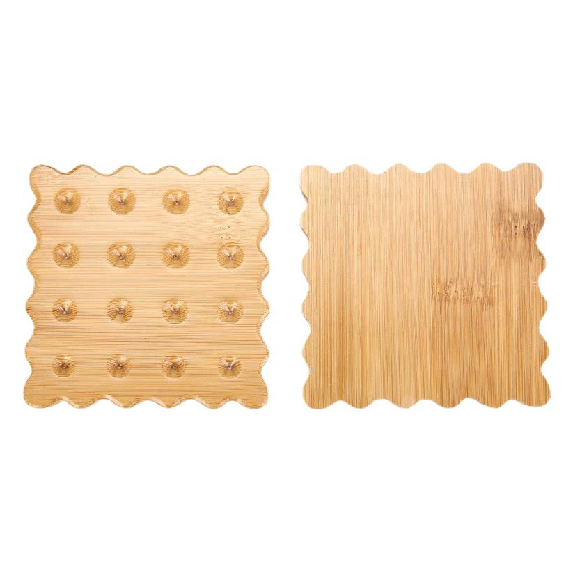 Подставки для игры в крестики-нолики, бамбуковые изолированные подставки для чая, подставки ручной работы, китайские коврики для закусок, декоративные коврики для мелких украшений.
