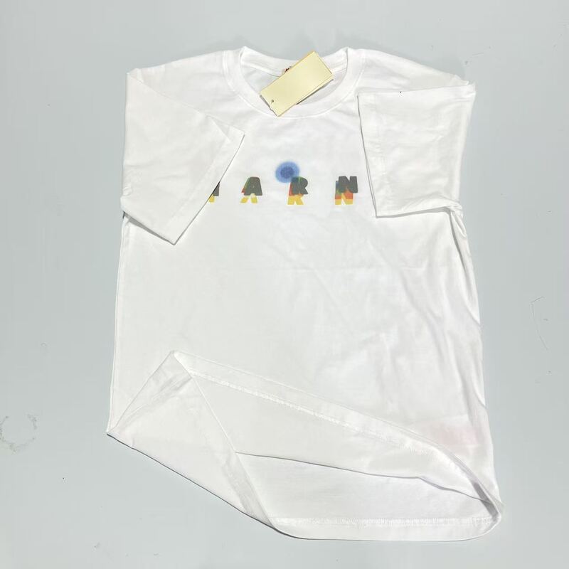 Cross-border bestseller in Japan and Korea, Mar simple colorful ghost print design casual cotton T-shirt for men and women couples Cross-border bestseller in Japan and Korea, Mar simple colorful ghost print design casual cotton T-shirt for men and women couples