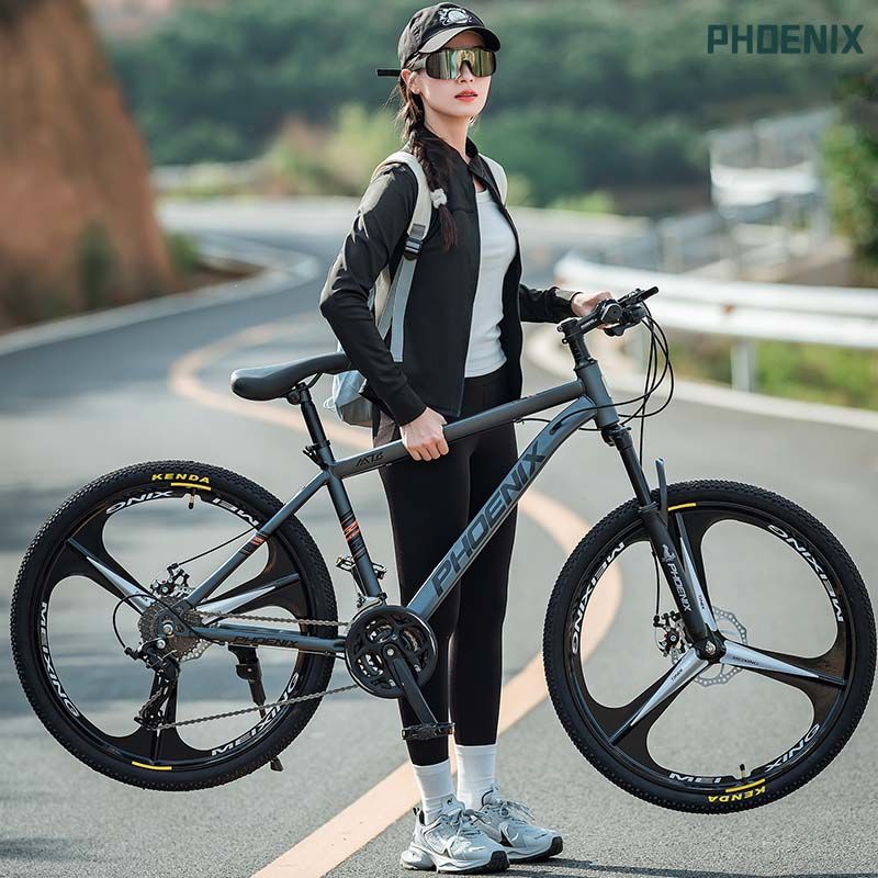 Mountain Bike Men's and Women's Variable Speed Off-Road Bicycle Road Racing 24-Inch 26 Youth Students Adults