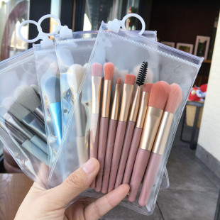 8 mini makeup brush set ins eyeshadow brush foundation blush brush novice soft hair set brush beauty tools
