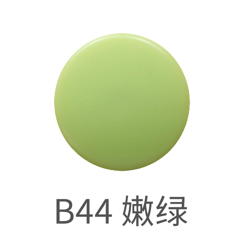 Kam Hualian T3 brillante/esmerilado de plástico botón POM resina botón a presión color niño y madre hebilla oculta al por mayor