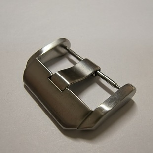 Watch Accessories Solid Watch Buckle Brushed Leather Belt Buckle Substitute For沛纳海 Watch Strap Buckle 24m Watch Strap Buckle Pin Buckle