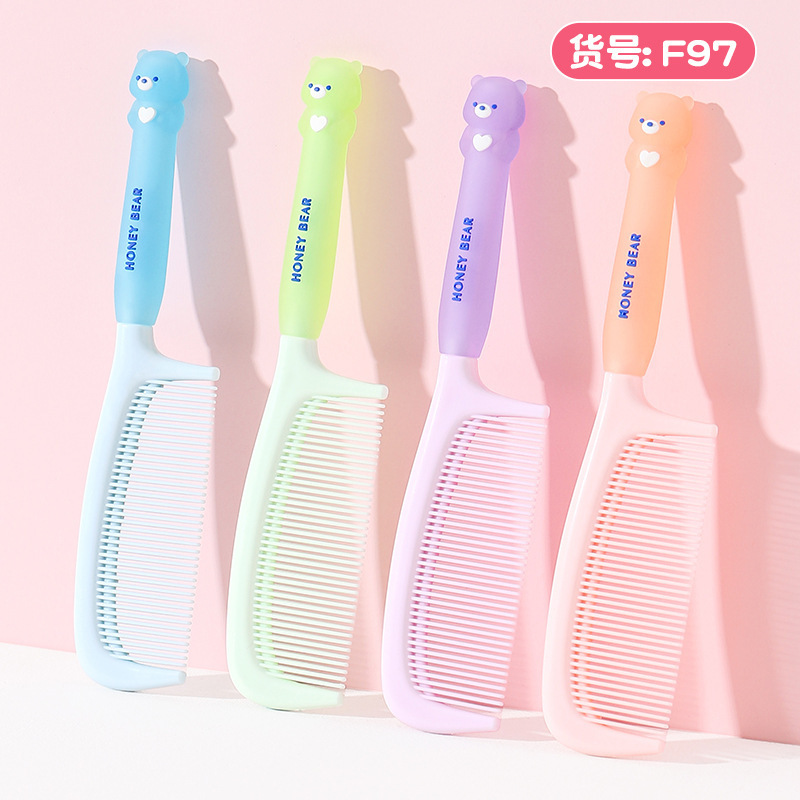 かわいいカピバラくしレディース家庭用ロングヘアストレート髪くし小さな子供女の子赤ちゃん用かわいいポータブル|undefined