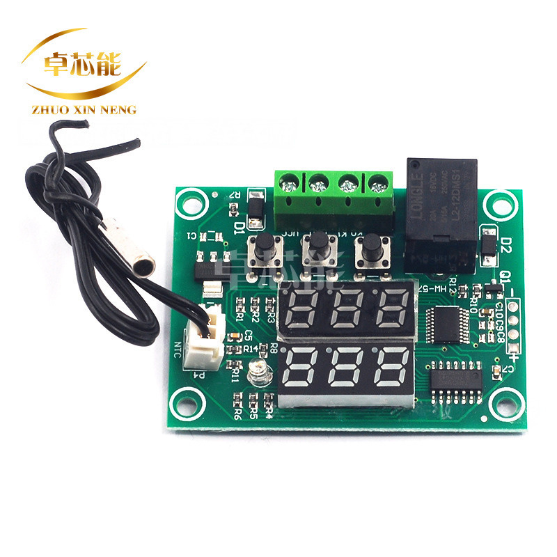 XH-W1219 Dual Display Digital Thermostat High-Precision Temperature Control Switch Control Accuracy 0.1 Thermostat XH-W1219 Dual Display Digital Thermostat High-Precision Temperature Control Switch Control Accuracy 0.1 Thermostat