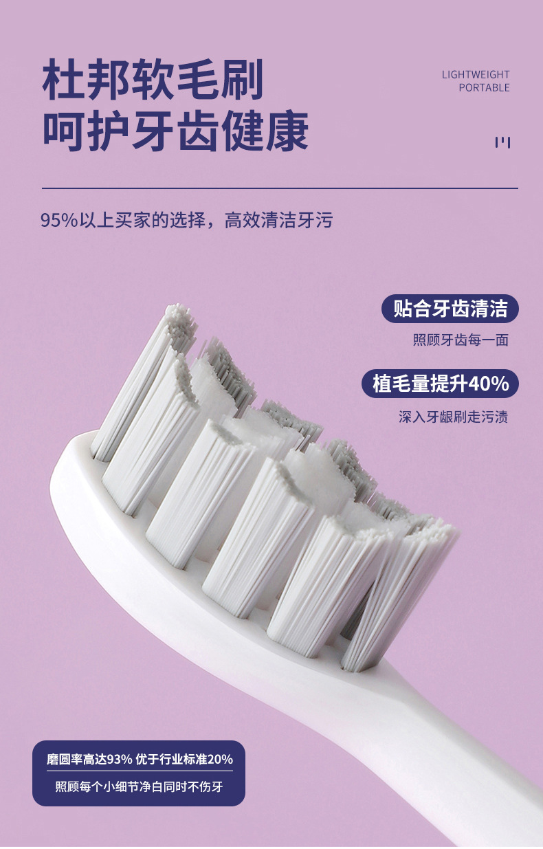 电动牙刷成人款