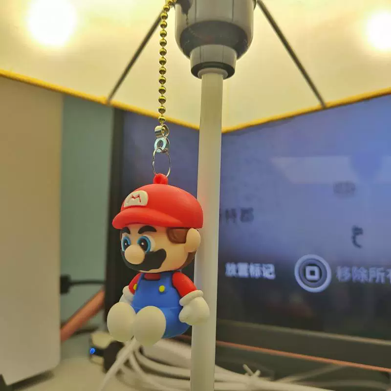 Настольная лампа Mario Taiwan Lantern, ночничок‑игрушка для прикроватной зоны, защита глаз, тёплый/3‑цветной свет