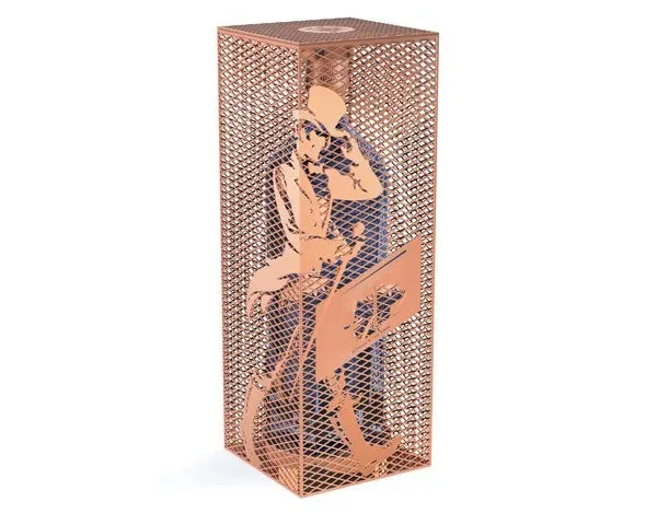 Customized Bollinger wine rack, brandy wine rack, Johnnie Walker whiskey display rack
