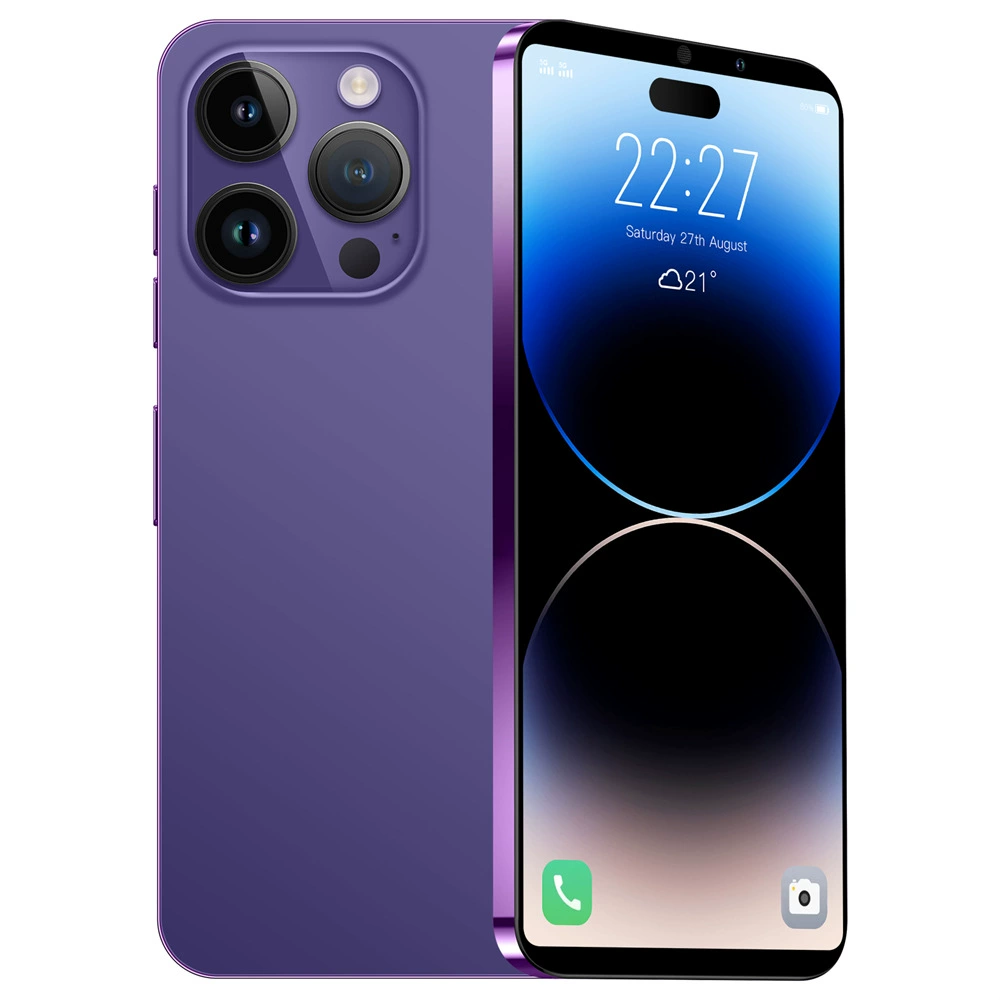 (Переходная торговля), смартфон, мобильный телефон, intel core i14, 14 pro max, 6.7 дюйм, широкий экран