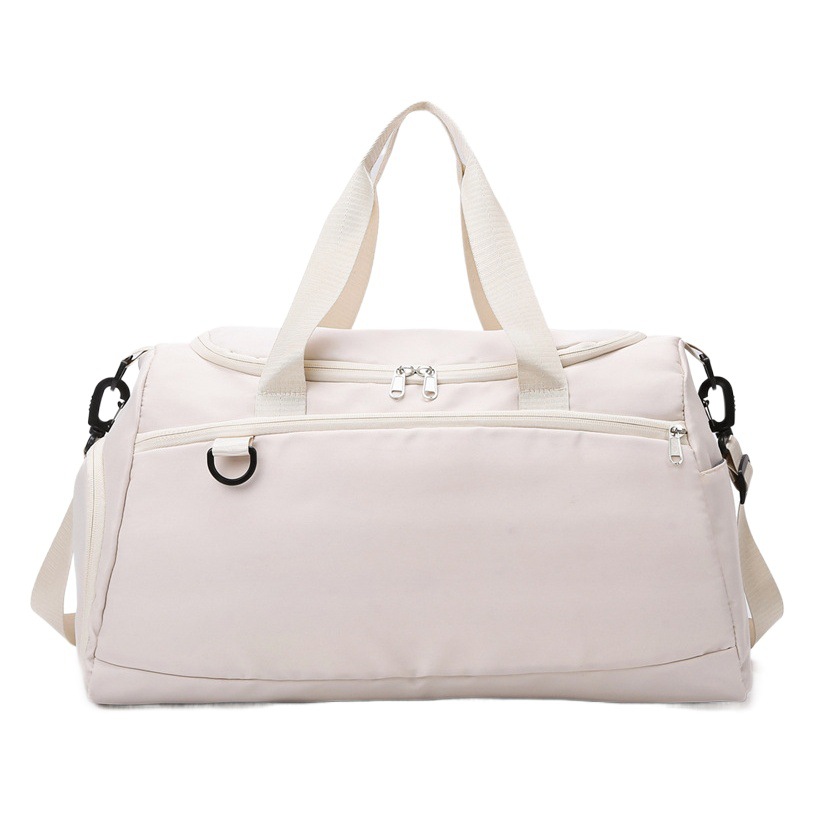 Cross-Border Wholesale Dry and Wet Separation Gym Bag with Logo Printing, Large Capacity with Shoe Compartment, Travel Bag Set, Trolley Luggage Bag