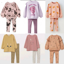 【一手起批】Z女童毛圈卫衣套装原单精品 girl tracksuit set