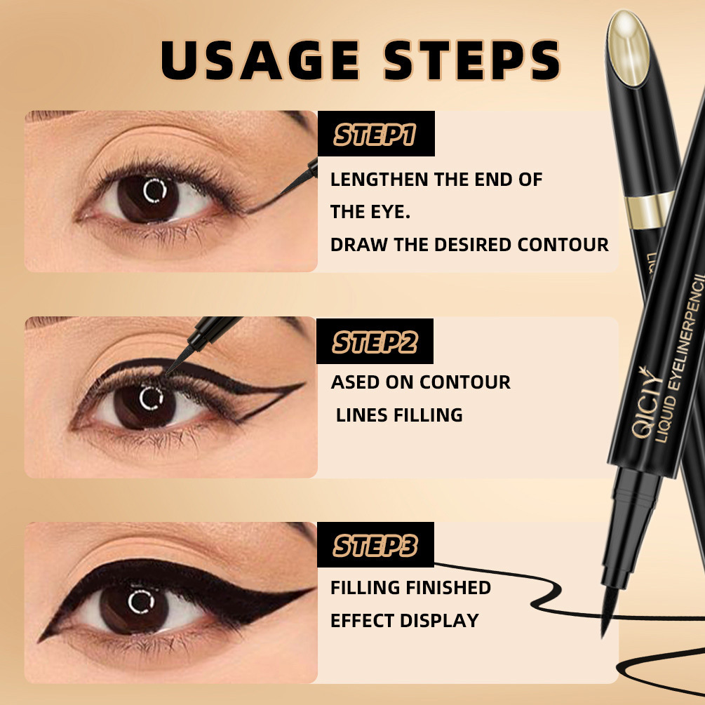 penna eyeliner liquida impermeabile, anti-sudore, ad asciugatura rapida, vendita calda_voghion.com
