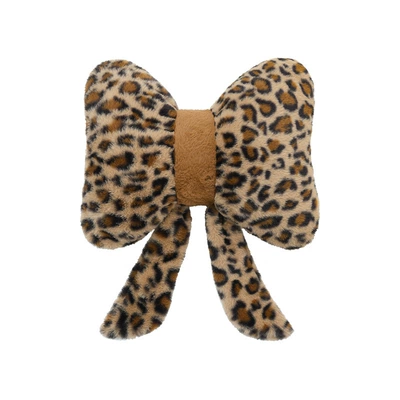 Seat cushion, seat cover – Cover - rabbit-fur-leopard-print-ribbon-waistrest