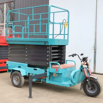 Work Lift Platform, Hydraulic – Avtomobil fırlanan platformaları - raised-8m-adjustable-platform-deposit
