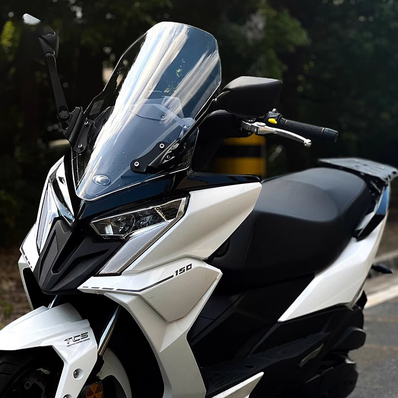 Aplicable Guangyang Racing X/rks150 estante trasero modificado sin daños estante trasero de acero al carbono marco de la caja trasera