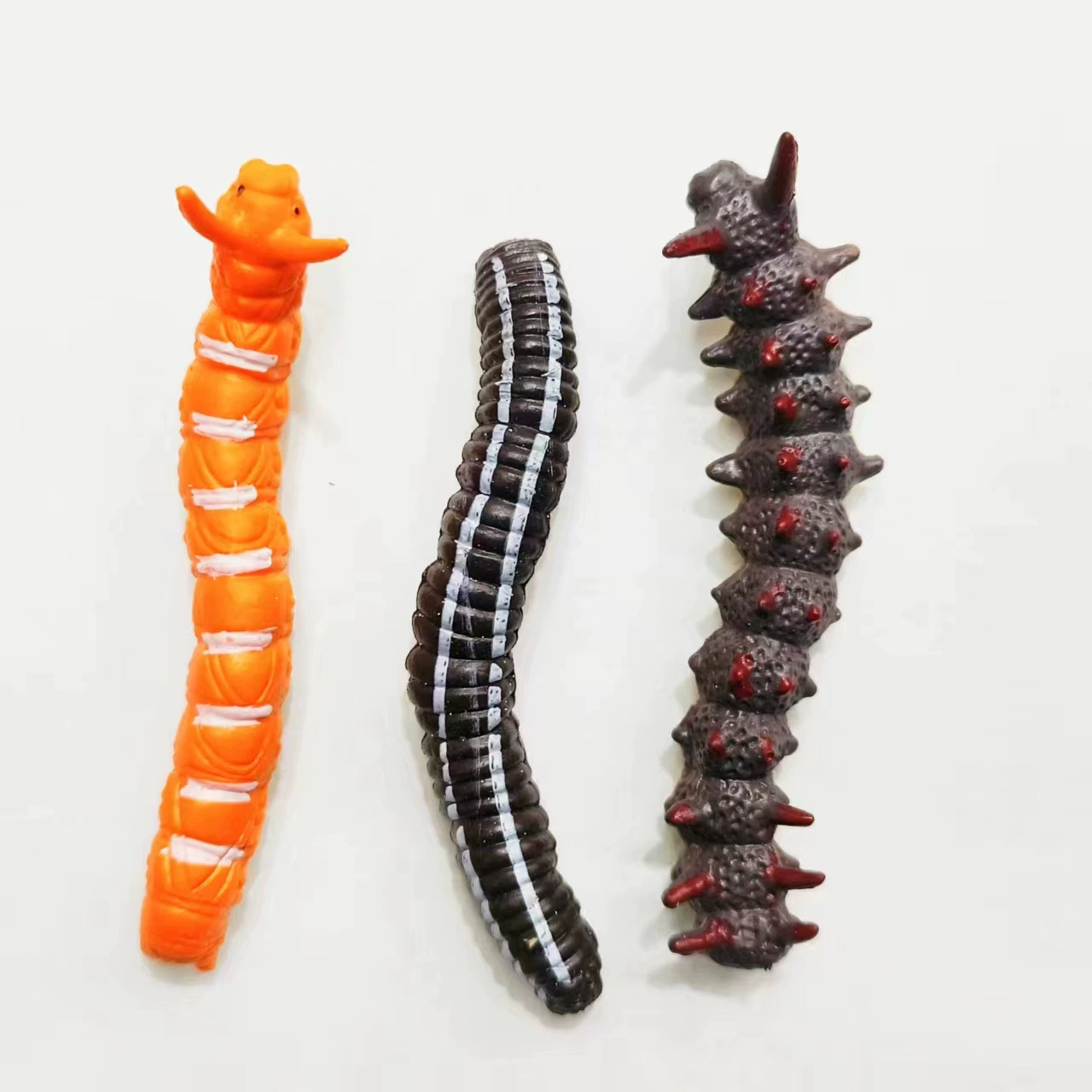 Crawling Caterpillar Mini Figure, Plastic 5–7 cm, Educational & Prank Toy