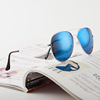 Fashionable sunglasses, trend retro glasses solar-powered, wholesale