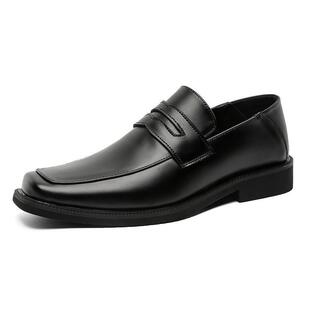 P 14894 Retro Square Toe Loafers �͹ŷ��^����Ь �羳�W��