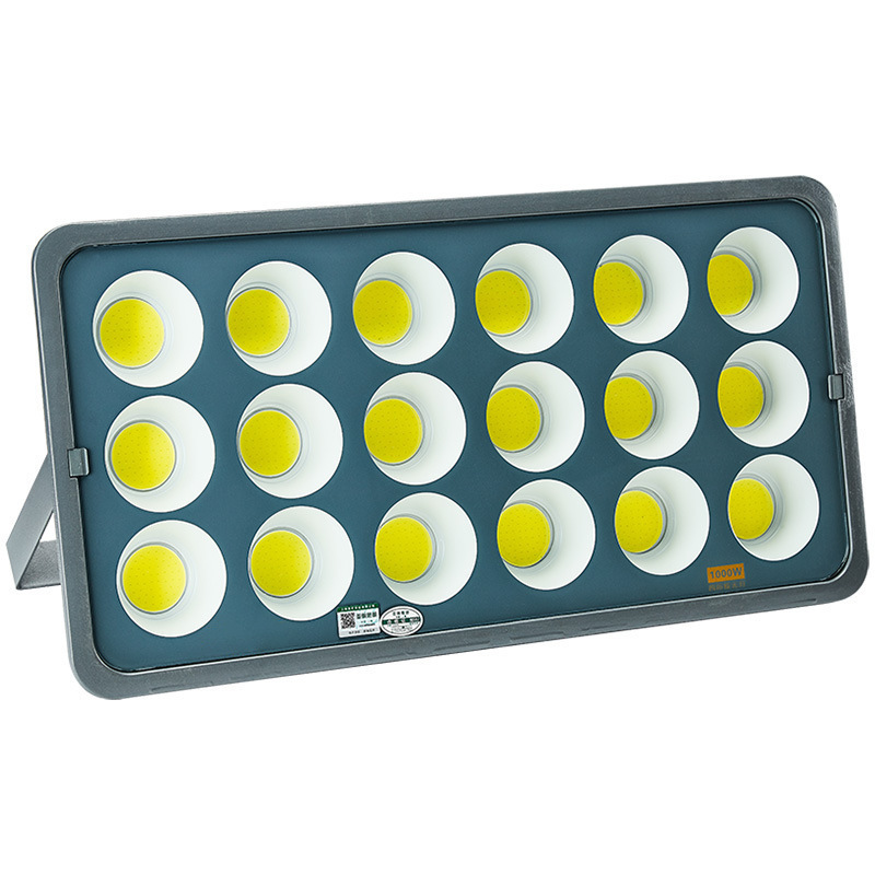 Reflector LED Yaming de alta potencia para exteriores, cancha de baloncesto cuadrada, amplio voltaje 85~285V, foco ultrabrillante de alta potencia