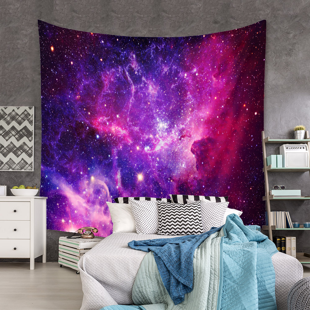 Fashion Universe Painting Wall Decoration Cloth Tapestry Wholesale Nihaojewelry display picture 181