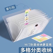 【新人专享0.01】文件袋多层文件夹学生用透明插页试卷整理