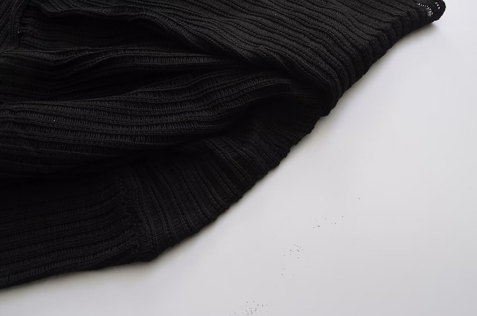 Oh, women's clothing 2024 summer new item asymmetric mesh perspective sexy knitting on top_voghion.com