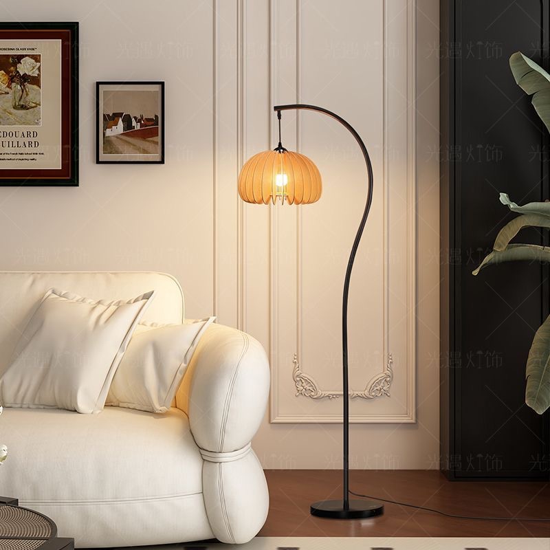 Торшер Consort Decoration Тыква, железное основание, теплый свет