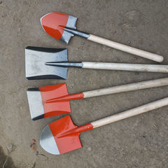 小尖鍬錳鋼淬火方剷平便便鏟子兒童煤園藝戶外鐵杴園藝小號鏟子