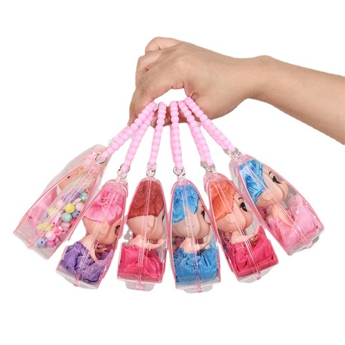 Educational children's beaded toy girl handmade diy bracelet beaded doll material package treasure box