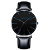 Quartz swiss watch for leisure, wish, Korean style, simple and elegant design