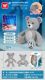 Soothing colorful projection bear doll-[english window color box]