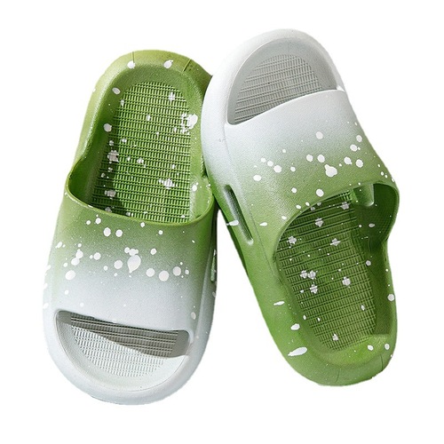 Summer gradient children's slippers new style boys and girls bathroom children indoor and outdoor home boys parent-child slippers