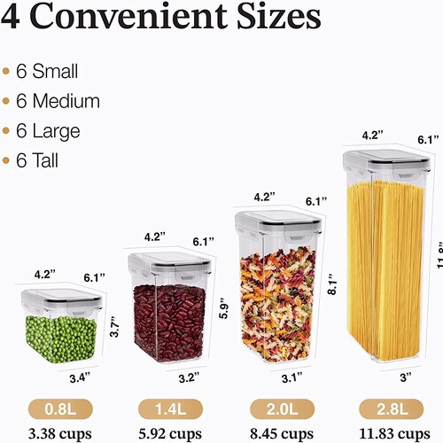 Bestselling PP food preservation jar with seal, refrigerator kitchen food can, grain and bean bucket snack storage container
