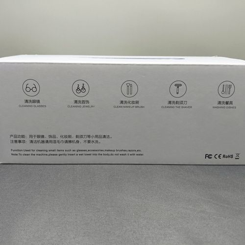 Multifunctional cleaning machine glasses accessories jewelry makeup brushes contact lens cleaner portable mini electric cleaning box