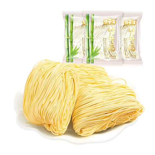 Handmade Bamboo Noodles Breakfast Fine Noodles, Handmade Wonton Egg Noodles, Non-fried Instant Noodles, Ramen Noodles, Bulk Wholesale