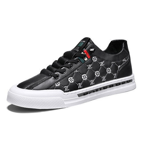 European men's shoes, spring and summer suits, sneakers, trendy shoes, versatile, light luxury, genuine leather casual slip-on shoes, lazy shoes