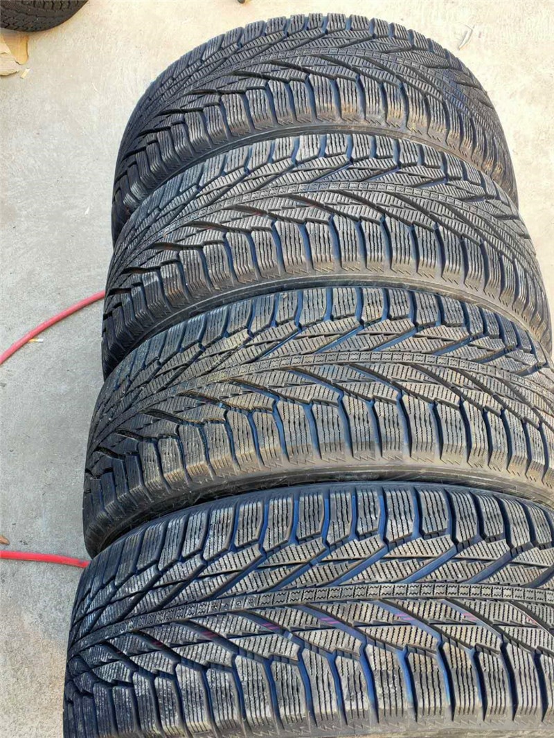 Used car tires, 90% new, sizes 205, 215, 225, 235, 245, 255, 265/45, 50, 55, 60/16