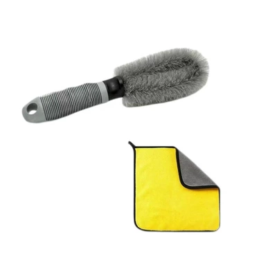 tool suit, Car cleaning tools - wheel-brush-towel