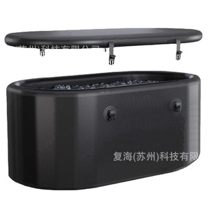 Source Manufacturer Inflatable Brushed Pool Ice Bath Bucket Inflatable Bath Bucket Pool Proofing Refrigeration Ice Bath Custom Production