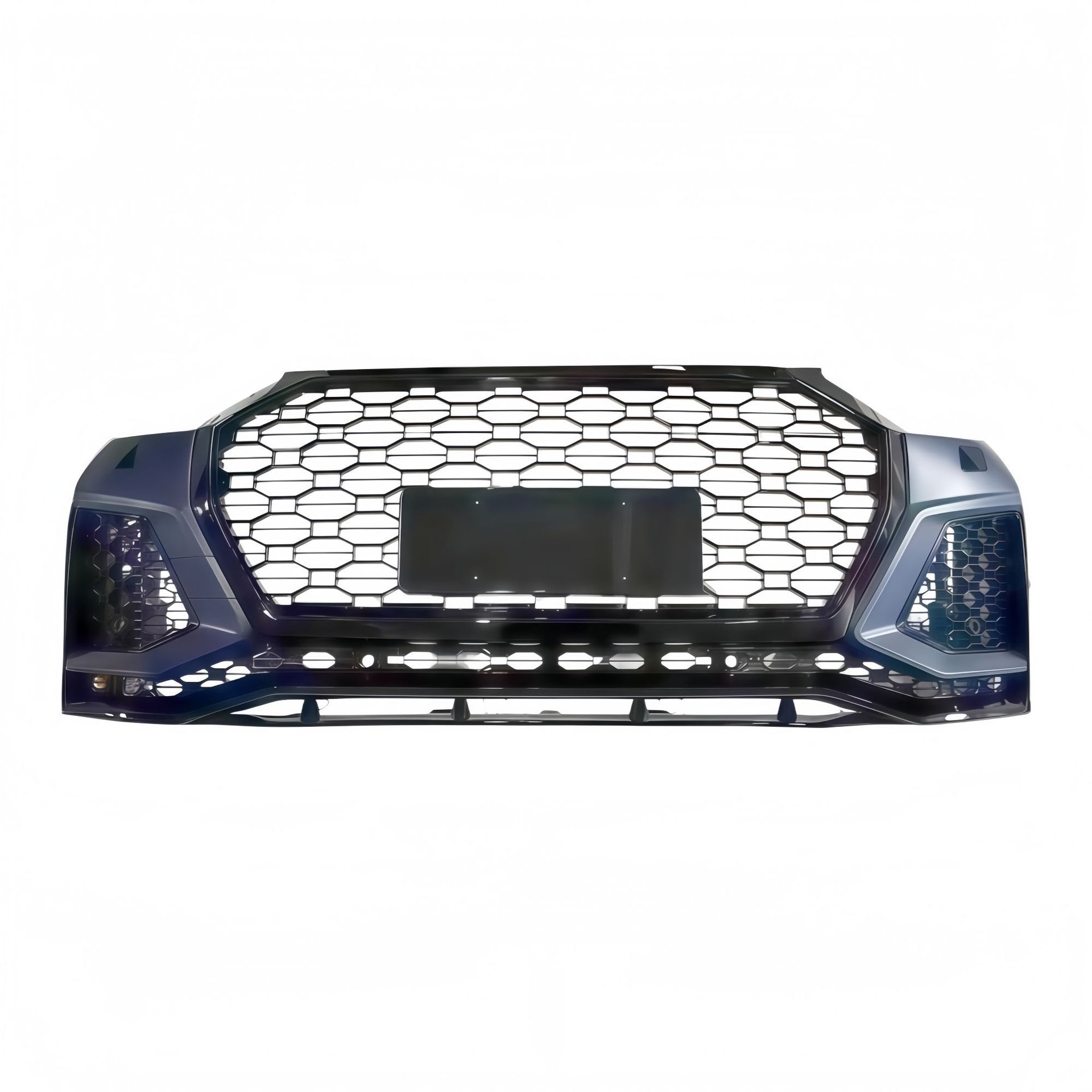 Suitable for Audi Q5L models from 2021 to 2026, this is a complete front bumper assembly for the RSQ5 modification, including the front bumper, front grille, and front fascia