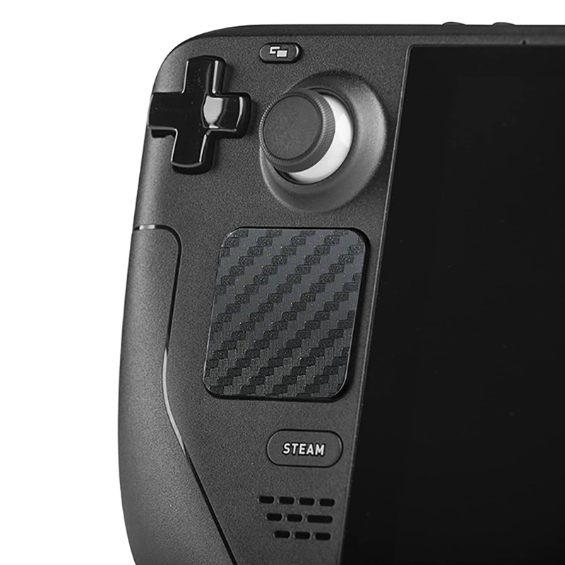 适用于Steam Deck主机触控板保护贴纸 按键碳纤维PVC防刮耐磨贴纸
