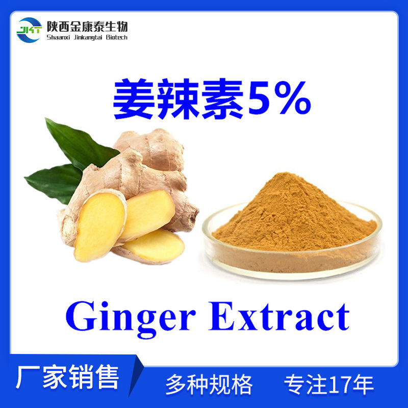 姜辣素5%生姜提取物Gingerol23513-14-6生姜粉厂家销售量大从优