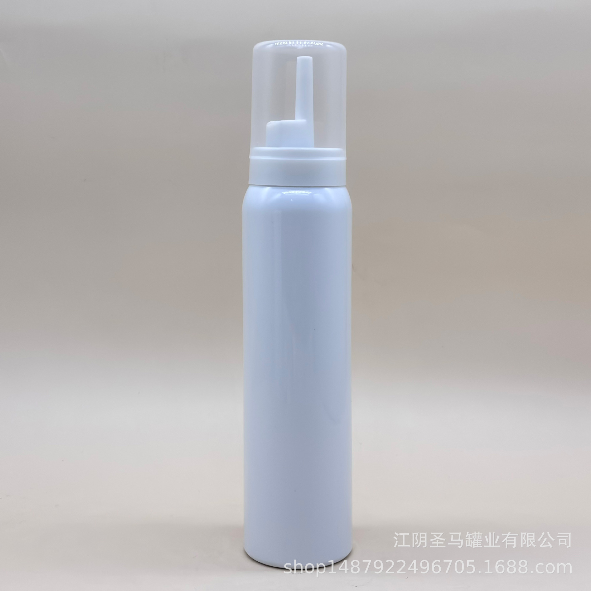 生产60ml100毫升慕斯泡沫喷雾头一元充气铝瓶铝罐空瓶子包材