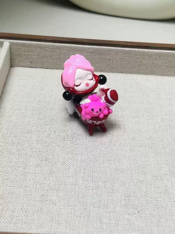 新款dimoo浪漫气球卡丁车植绒萌粒pvc可钥匙扣手机链女可爱潮玩|undefined